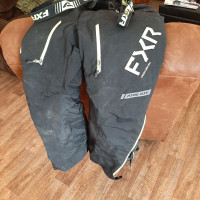 Men's FXR Helium X Snowmobiling pants/bibs. Size Small