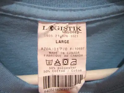 Mens Logistik (Canadian Forces) brand T-shirt Large, View more