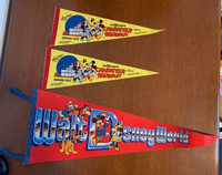 Vintage Pennants Disney World