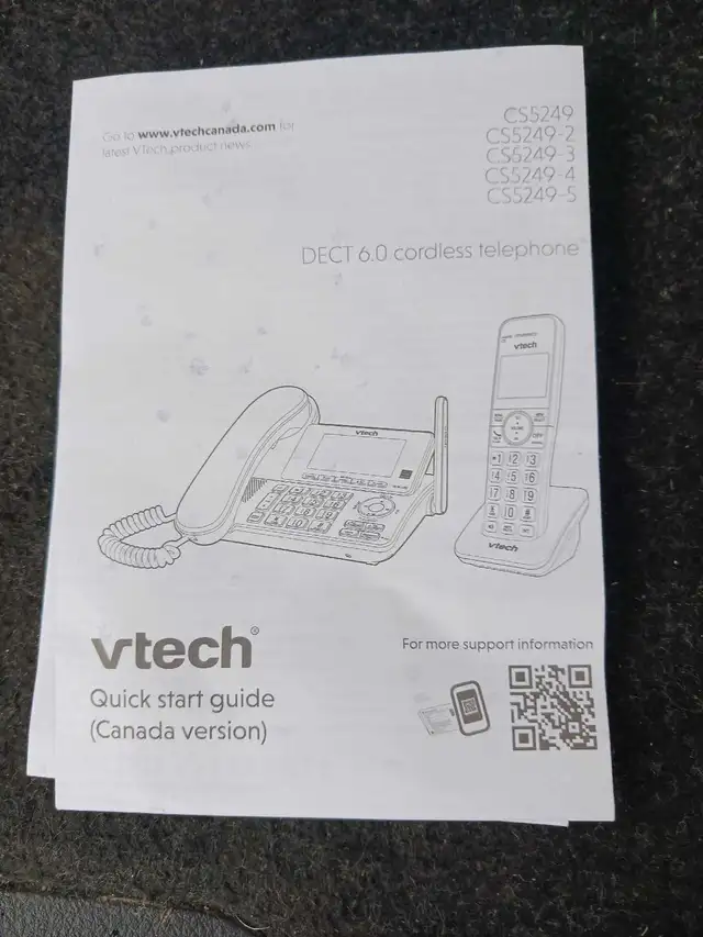 Vtech corded/cordless digital answering system in Home Phones & Answering Machines in Stratford - Image 9