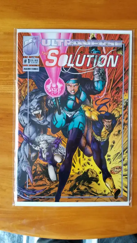 The Solution - Ultraverse - Malibu Comics - issue 1 - Sept 1993