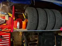 Heavy duty tire rack 