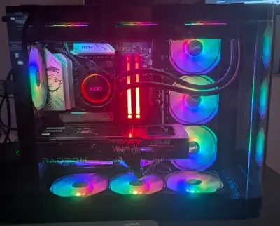 Custom Gaming Desktop - 9800X3D || 9070 XT, View more
