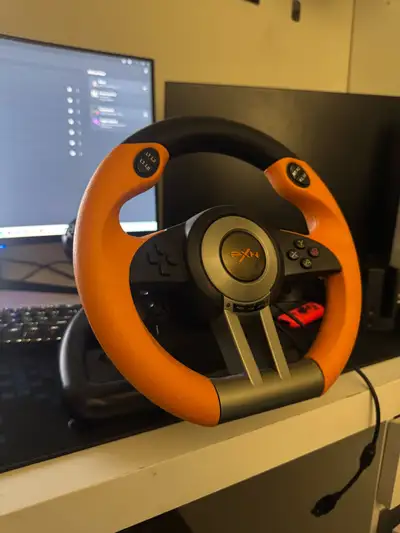 steering wheel (pc, ps4 , ps5,), View more
