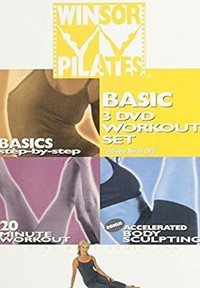 Winsor Pilates 3 DVD Set + BONUS Cookbook & Exercise Planner