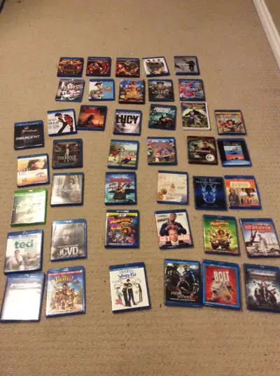 Blu-Ray DVD’s - Great collection of movies, View more