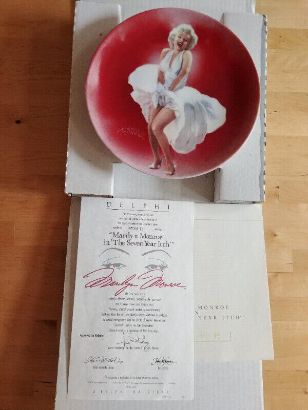 Collector Plate.  Marilyn Monroe in Arts & Collectibles in Markham / York Region