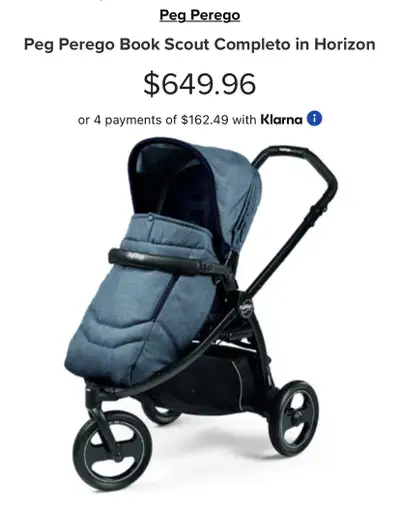 Peg prerego book scout stroller, View more