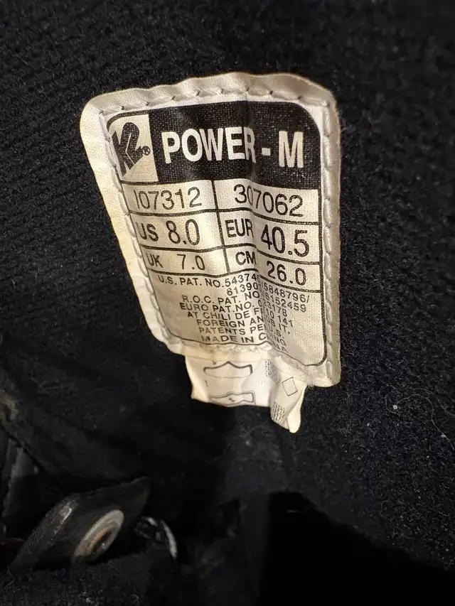 K2 Power M Inline Skates in Skates & Blades in City of Toronto - Image 4