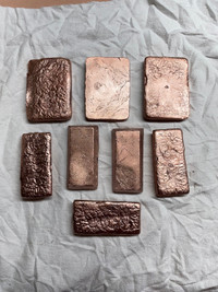 Copper ingots