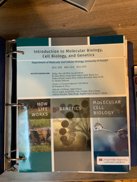 University of Guelph molecular Bio textbook (first year) 