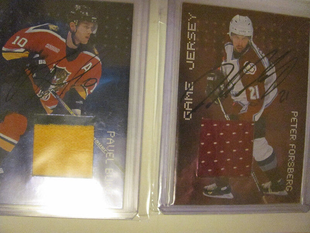 98-99 & 99-00 BE-A-PLAYER JERSEY/AUTO ?/10 CARDS in Hobbies & Crafts in Leamington