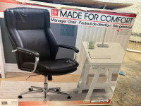 BRAND NEW MANAGER CHAIR IN THE BOX for sale