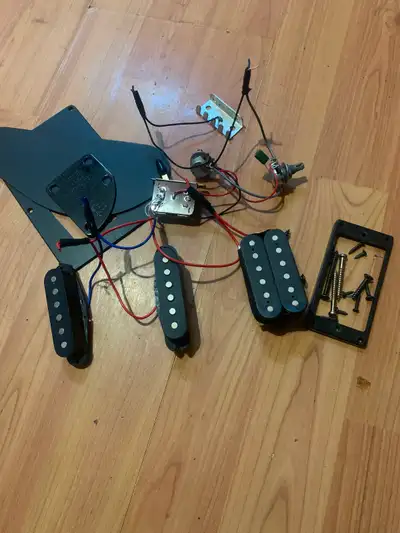 Washburn pro guitar pickups and switches, View more