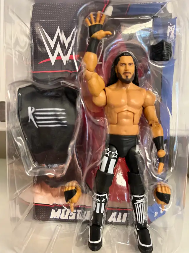 MUSTAFA ALI - WWE Mattel Elite Series 90 Wrestling Action Figure in Toys & Games in Hamilton - Image 2