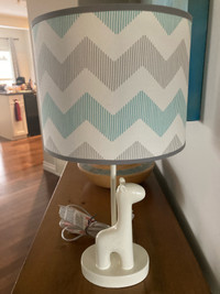 Adorable lamp for nursery or toddler’s room. 