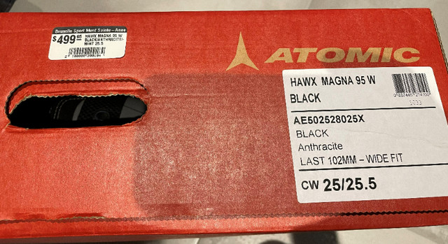 Bottes de ski/Ski boots - Atomic Hawx Magna 95 W dans Ski  à Longueuil/Rive Sud - Image 4