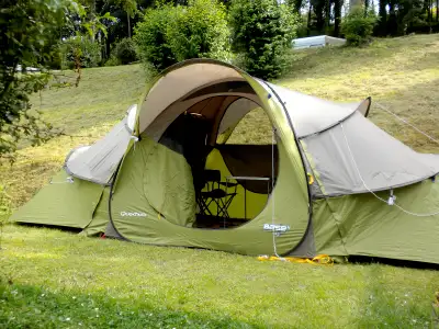 large size pop up tent. european import. paid $250 + asking $120, View more