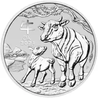 1 kilo 2021 Lunar Year of the Ox Silver Coin | Perth Mint
