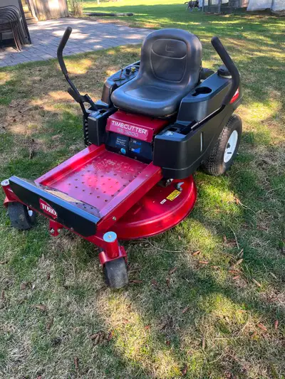 Toro zero turn 34" cut, View more