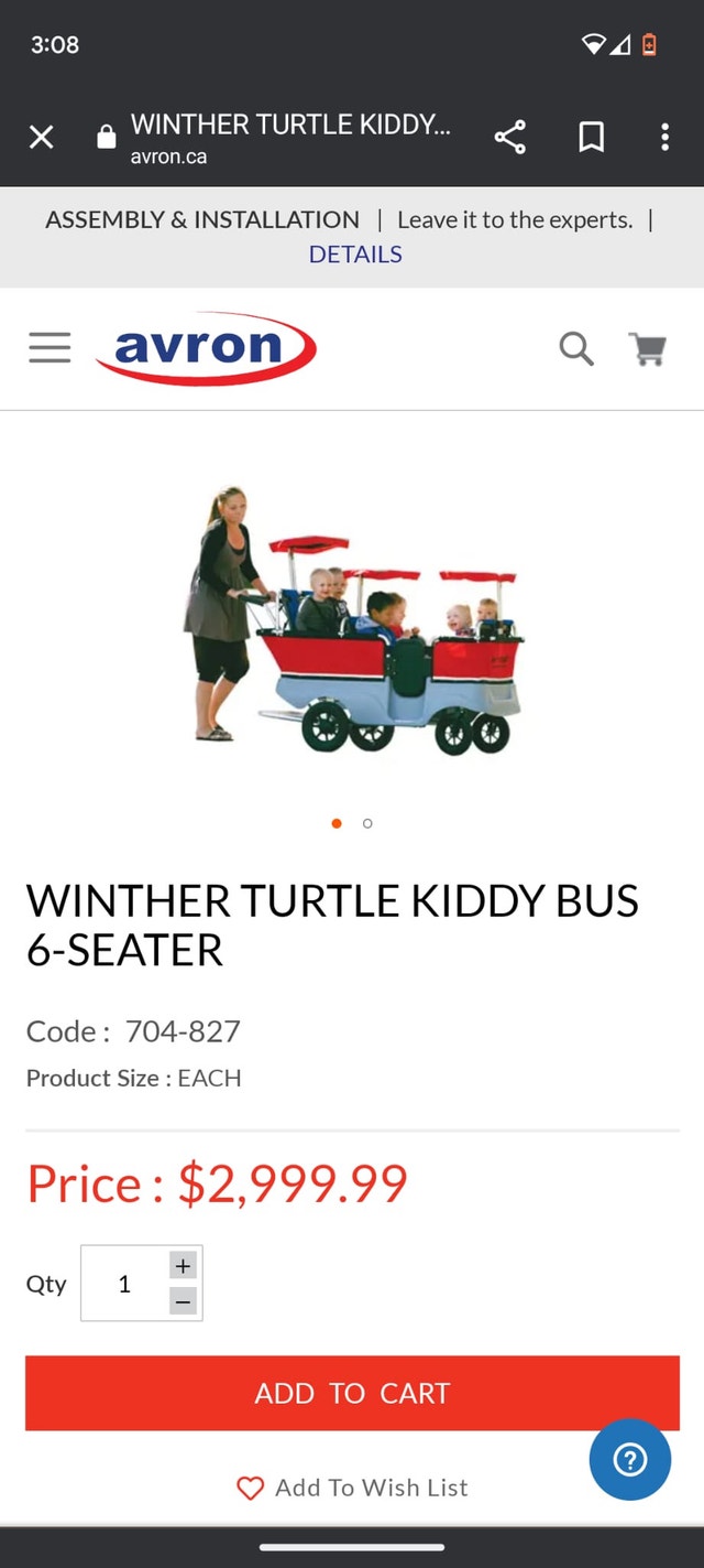 Daycare stroller never used, 6 seater Strollers, Carriers & Car