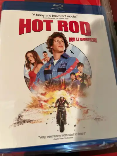 Rod le dangereux - film DVD Bilingue : anglais et français. À vendre 11$ Shipping 4$. Le cascadeur a...