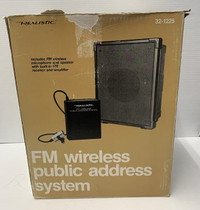 Realistic FM Wireless Public Address Microphone Transmitter