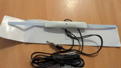 Universal Amplified Glass Mount AM/FM Antenn, View more