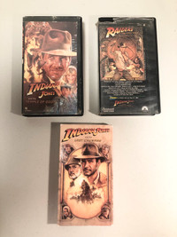 VHS #7: INDIANA JONES RAIDERS OF THE LOST ARK TRILOGY