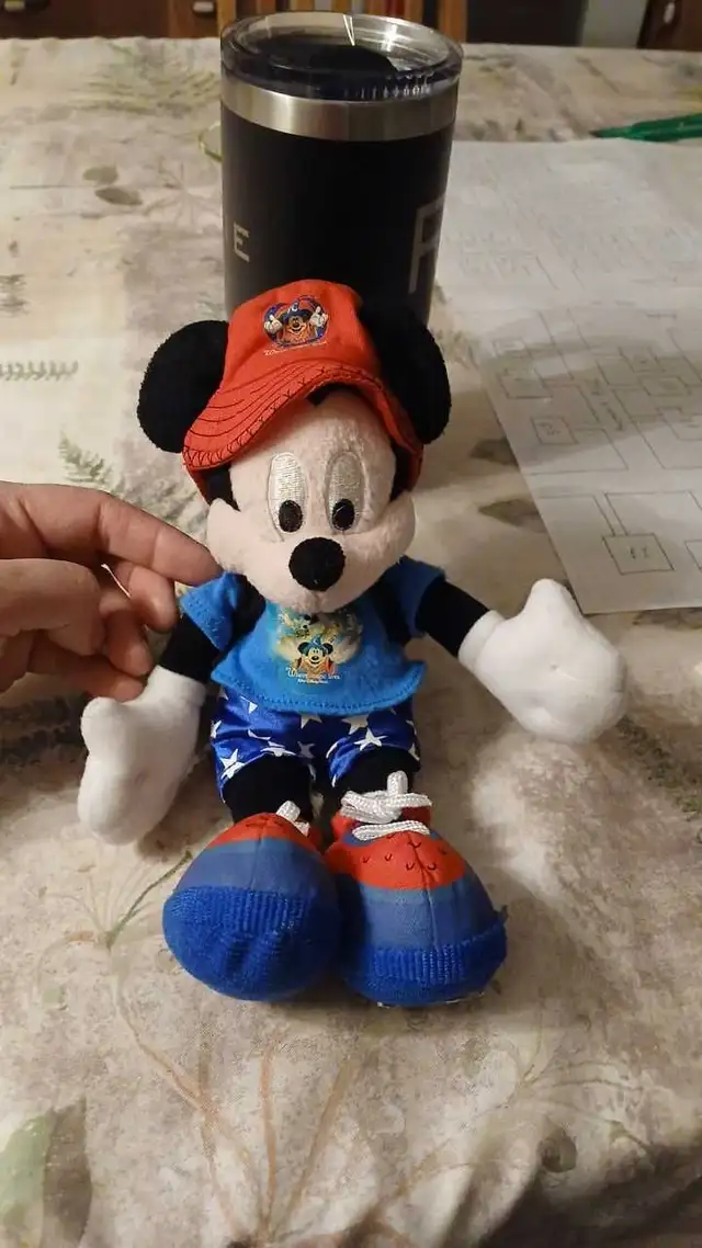 Mickey Mouse Walt Disney World Plush Toy 10"