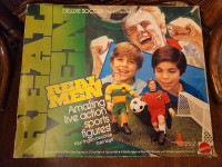 Vintage original 1980s Real Men deluxe soccer 