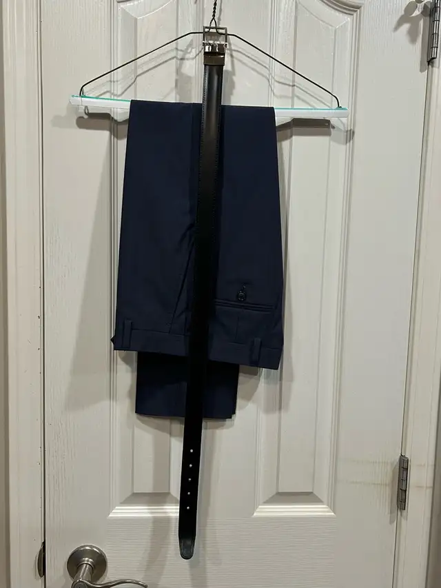 Boy’s Michael Kors 2-piece  Suit,  Dress Shirt/Belt/Tie bundle in Kids & Youth in Calgary - Image 10