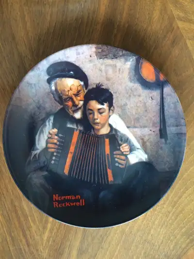 Norman Rockwell and other plates