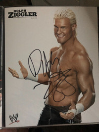 WWE Signed Autograph