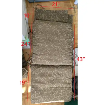 Patio Cushion Pillow Chair Seat Replacement Pads Outdoor, View more