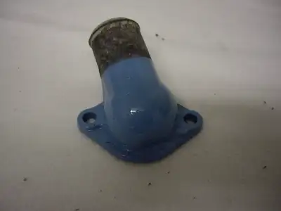 original cast aluminum thermostat housing for a 1973-81 Pontiac V-8 . Its in very good condition, no...