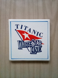 Titanic Tile - The White Star Line