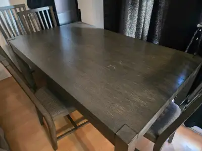 Table + 4 chaises, View more