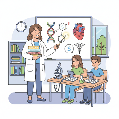 Tutor for High School Science & Medical School Prep (USMLE), View more