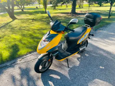 2004 CP tracker. 8200km. Runs well. Can pump it to 80kms/hour Have loved this scooter but time for m...