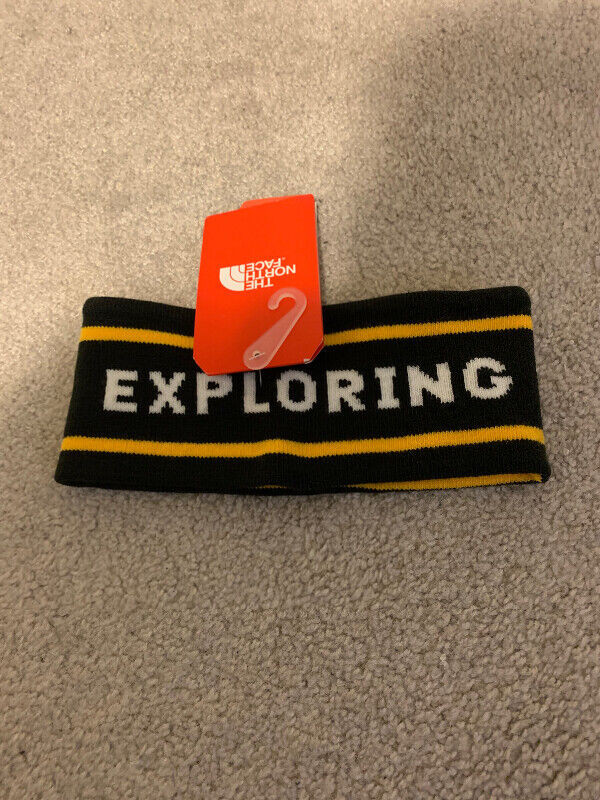 Blue & Yellow North Face Reversible Chizzler Headband in Other in City of Toronto - Image 2