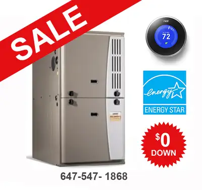 Furnace SALE! $39.99 with 12 Months No Payment -Same Day Install, View more