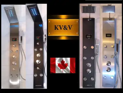 KV&V shower panels on sale - brand new with warranty, View more