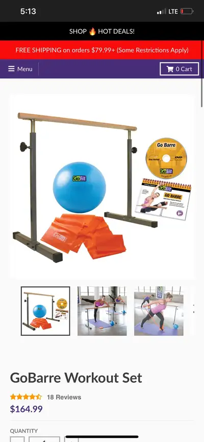 GoBarre Workout Set, View more