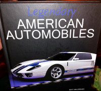 Legendary American Automobiles HC Book -  Matt DeLorenzo
