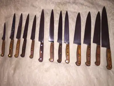 Mundial kitchen knives, View more