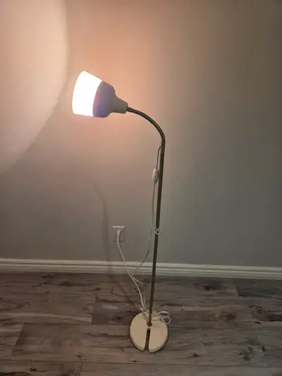 Ikea Floor Lamp with Adjustable Gooseneck, View more