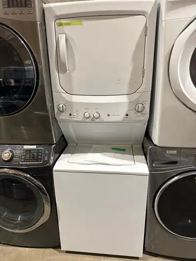 GE gas laundry/ washer dryer , View more