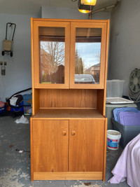 Teak Wood Hutch