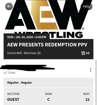 AEW REDEMPTION FLOOR HARDCAM ROW 3, View more
